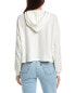 Vintage Havana Texture Knit Hoodie Women's White S