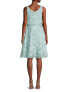Фото #4 товара Платье Aidan Mattox с брошью и стразами, мятное, размер 10.