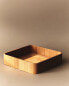 Wooden napkin holder