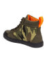 Little Boys Blaze Jr Fashion Comfort High Top Sneaker Boots