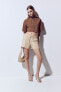 Фото #3 товара Linen-blend Pull-on Shorts