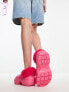 Фото #3 товара Crocs Stomp lined clogs in hyper pink