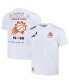 Фото #1 товара Men's NBA x White Distressed Phoenix Suns Home Team T-shirt