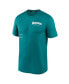 Men's Aqua Seattle Mariners Authentic Collection Early Work Tri-Blend Performance T-Shirt