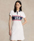 Фото #5 товара Women's Team USA Graphic Polo Dress