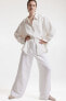 Фото #1 товара Linen-blend Pants