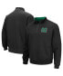 Men's Black Marshall Thundering Herd Tortugas Logo Quarter-Zip Jacket Черный, M - фото #1