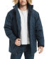 Фото #3 товара Men's Hooded Full-Zip Snorkel Jacket with Faux-Fur Trim Hood