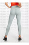 Фото #4 товара Yoga Luxe 7/8 Leggings In Grey Toparlayıcı Kadın Spor Tayt