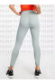 Yoga Luxe 7/8 Leggings In Grey Toparlayıcı Kadın Spor Tayt