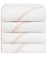 Фото #1 товара Baby Hooded Bath Towel Set, 4-Pieces