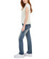 Фото #3 товара Juniors' Mid-Rise Embellished-Pocket Jeans