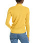 Sofiacashmere Modern Faux Wrap Cashmere Sweater Women's