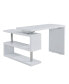 Tara Multifunctional Corner Desk with Shelves