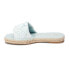 BEACH by Matisse Ivy Espadrille Flat Womens Blue Casual Sandals IVY-460