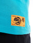 Nike Swoosh FM graphic backprint t-shirt in teal