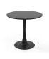 Фото #7 товара 31.5" Round Dining Table with Anti-Slip PP Ring Modern Bistro Table for Dining Room