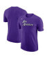 Фото #1 товара Men's Purple Los Angeles Lakers 2022/23 City Edition Essential Logo Performance T-shirt