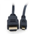 Фото #1 товара MicroHDMI - HDMI cable 1,5m - Lexton LXHD77