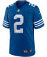 ფოტო #2 პროდუქტის Men's Carson Wentz Royal Indianapolis Colts Alternate Game Jersey