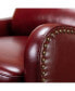 Leather Pushback Recliner chair with Adjustable Backrest for Livingroom