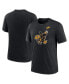 Men's Heather Black Iowa Hawkeyes Blitz Evergreen Legacy Primary Tri-Blend T-Shirt Черный, L - фото #1