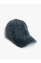 Фото #3 товара Basic Kep Şapka Eskitme Görünümlü Dikiş Detaylı