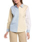 Фото #1 товара Lafayette 148 New York Rae Shirt Women's Blue M