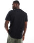 Фото #4 товара ASOS DESIGN essential heavyweight crew neck t-shirt 240gsm in black