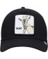 Фото #3 товара Men's Black Goat Beard Trucker Snapback Hat