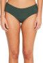 Фото #1 товара Robin Piccone Women's 247082 Green Moana Hipster Bikini Bottom Swimwear Size XS