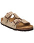 Фото #2 товара Birkenstock Arizona Narrow Fit Leather Suede Footbed Sandal Women's