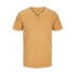 ფოტო #1 პროდუქტის JACK & JONES Split Slim Fit short sleeve v neck T-shirt