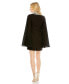 ფოტო #4 პროდუქტის Women's Ieena Rhinestone Collar Flowy Sleeve Mini Dress