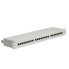 Фото #1 товара ROLINE Cat.5e 19" Patch Panel - 24 Ports - STP light grey - Metal