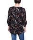 Фото #2 товара Petite Size 3/4 Roll Sleeve Top