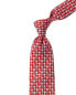 Ferragamo Red Sheep Silk Tie Men's Red Os