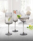 Modern Ap Wine Glasses, Set of 4