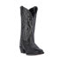 Фото #2 товара Laredo Maddie Embroidered Round Toe Cowboy Womens Black Casual Boots 51110