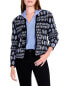 Фото #1 товара Nic+Zoe Quilted Eclipse Knit Jacket Women's