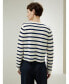 ფოტო #3 პროდუქტის Women's Gariana Striped Wool Cardigan for Women