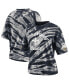 ფოტო #1 პროდუქტის Women's Black New Orleans Saints Tie-Dye T-shirt