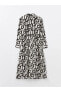 Фото #1 товара Рубашка LC WAIKIKI Desenli Узорчатое Длинное Платье