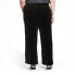 Фото #2 товара Puma Her Velour Wide Pants Womens Black Casual Athletic Bottoms 846881-01
