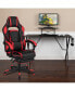 Фото #3 товара Gaming Bundle-Cup/Headphone Desk & Reclining Footrest Chair