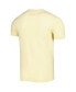 ფოტო #2 პროდუქტის Men's and Women's Yellow Distressed Cherrios Brass Tacks T-shirt