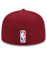 Фото #4 товара Men's Wine Cleveland Cavaliers 2023/24 City Edition Alternate 59FIFTY Fitted Hat