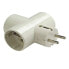 Фото #2 товара FAMATEL Triple Schuko Tt 16A Adapter