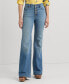 Фото #1 товара Women's High-Rise Flare Jeans
