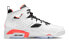 Фото #3 товара Jordan Flight Club 91 White Infrared 红外线 高帮 复古篮球鞋 男款 白色 / Кроссовки Jordan Flight Club DC7329-106